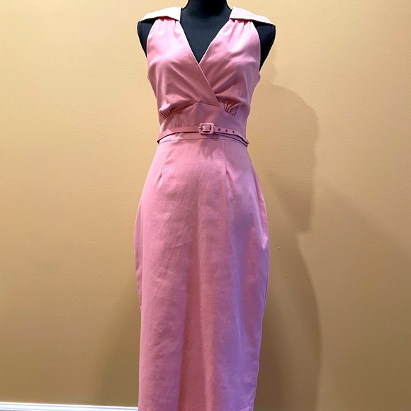 Stop Staring Dresses & Skirts - Stop Staring Pink Dress L/8-10 Marilyn Monroe Pinup Burlesque 50s Rockabilly